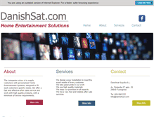 Tablet Screenshot of danishsat.com